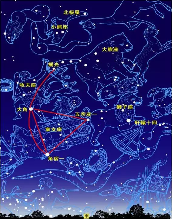 星座图案星空图介绍，十二星座图片星空图巨蟹座