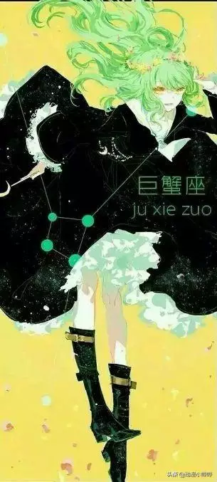 少女图片十二星座水瓶，水瓶座动漫古风少女